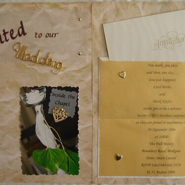 Invited (Mark &amp; Liezl&#039;s Wedding 2006)