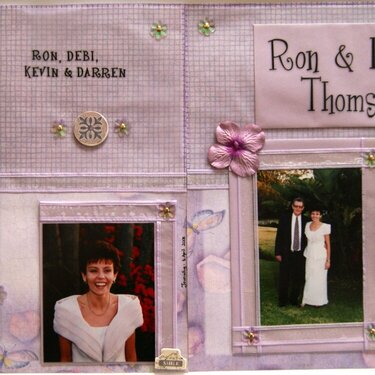 Ron &amp; Debi&#039;s Wedding - 1998