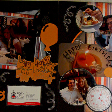Fogo de Chao Birthday Dinner 2-Pager