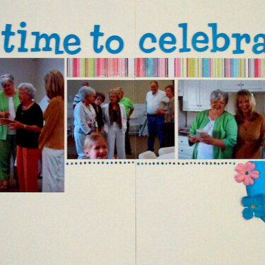 A Time to Celebrate - 2 Pager