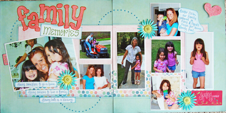 Family Memories - 2 Pager