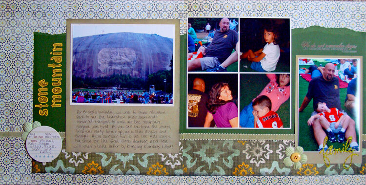 Stone Mountain - 2 Pager