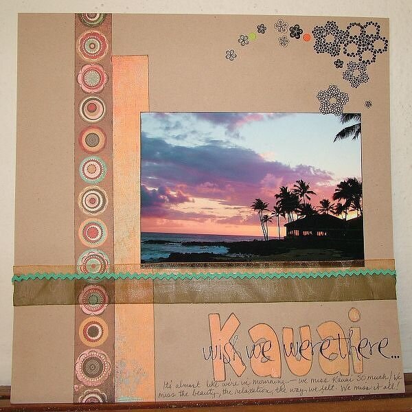 Kauai -- wish we were there... **LOAD Challenge**