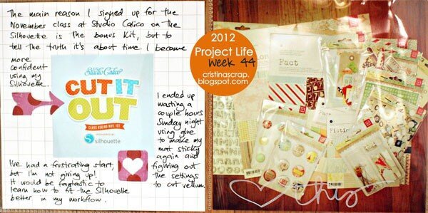 Project Life - Week 44