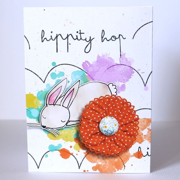 Hoppy Easter card