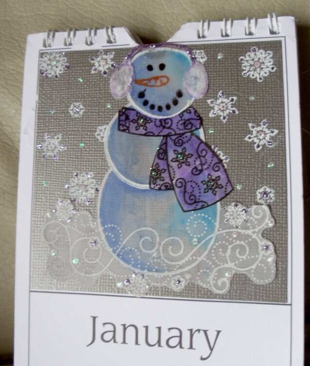 12 Month calendar from CTMH- January
