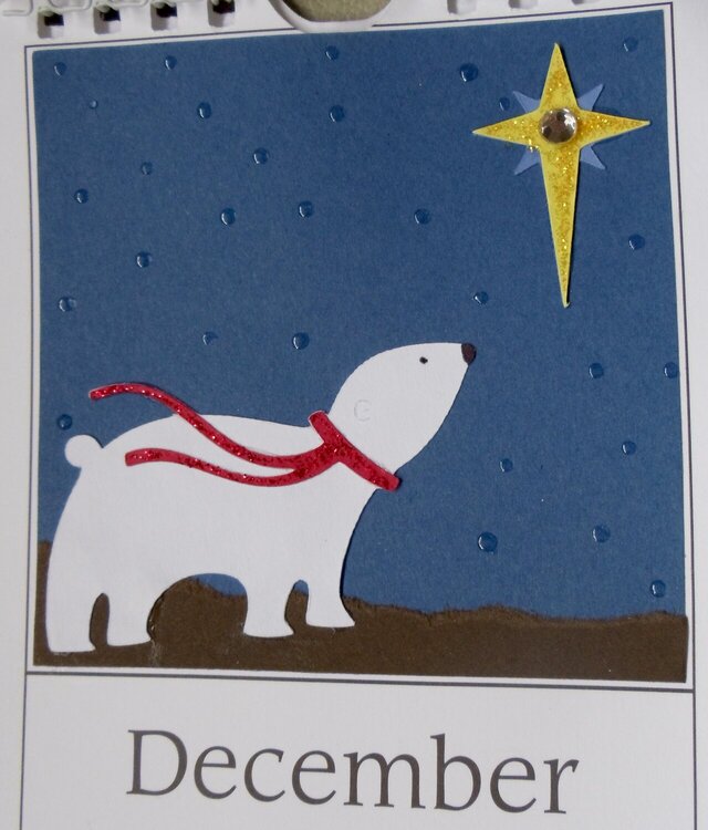 12 Month calendar from CTMH- December
