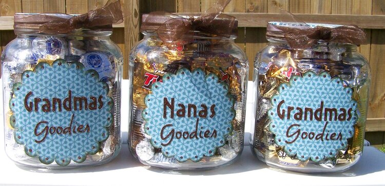 Grandma&#039;s Goodies Jars