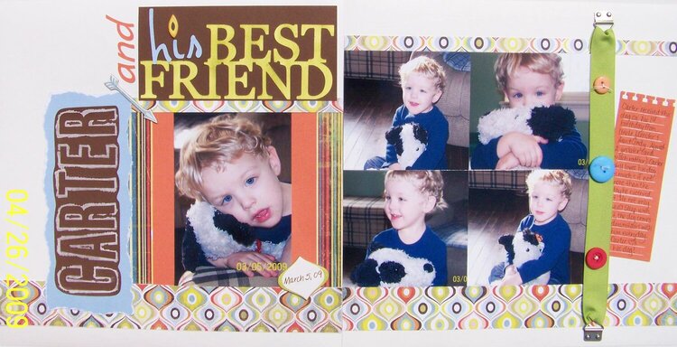 Carter&#039;s Best friend 2 pager
