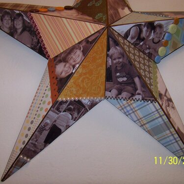 Barn Star for Mom - Close up