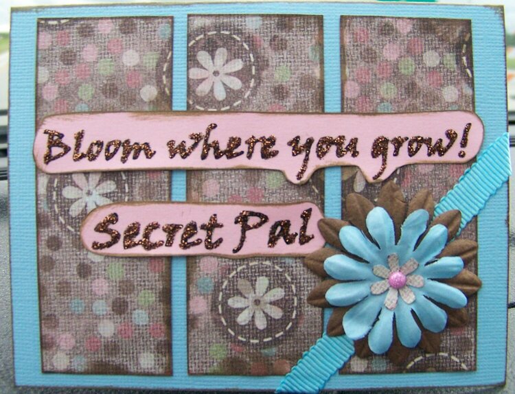 Secret Pal Card