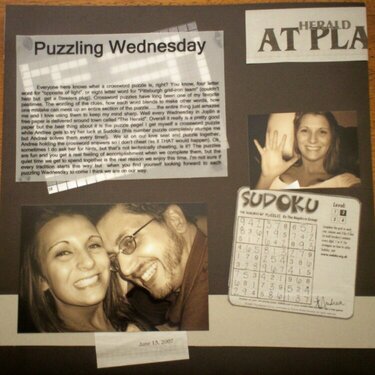 Puzzling Wednesday 2007