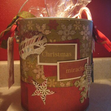 Christmas Paint Can Gift