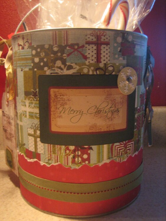 Christmas Paint Can