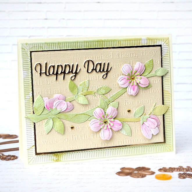 Happy Day - handmade card