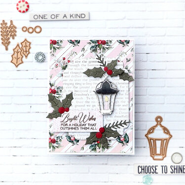 Bright Wishes - Christmas Card