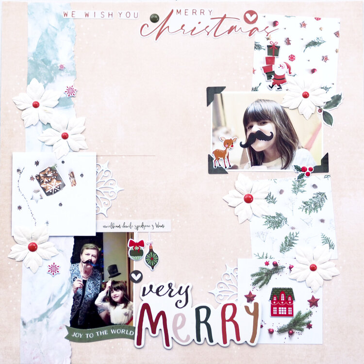 Merry Christmas layout