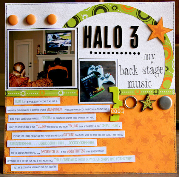 Halo 3 *October Scrapstreet.com*