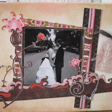 Love Altered canvas
