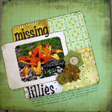Case of the Missing Lillies