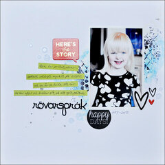 the robber language *Cocoa Daisy Feb kit*