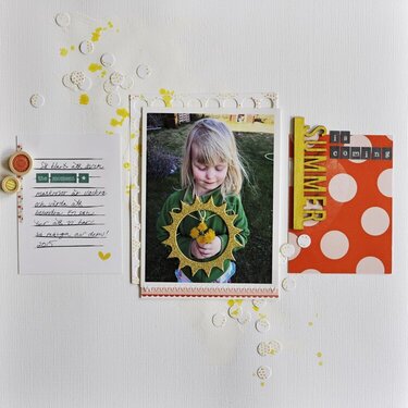 Summer is coming *Cocoa Daisy July kit*