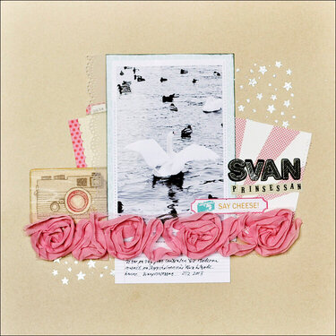 swan princess *Cocoa Daisy March kit*