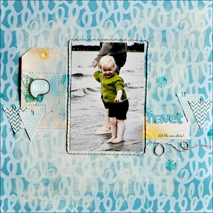 the sea *Cocoa Daisy Oct kit*