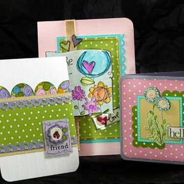 Spring Cards by Designer:  Angie Hagist