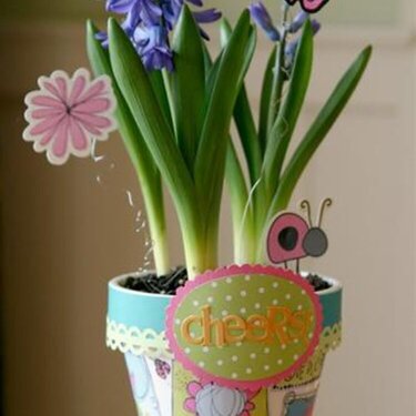 Spring Potted Plant Decor
