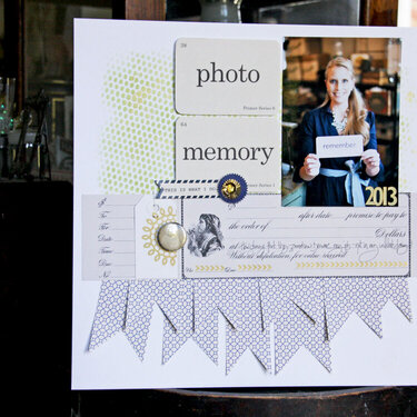 Photo Memory by Jenni Bowlin