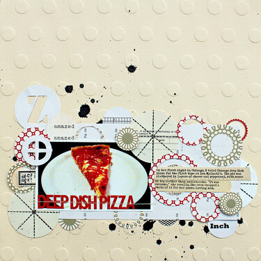 Deep Dish Pizza by Jill Sprott from Jenni Bowlin Studio