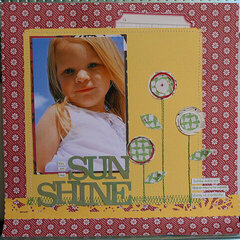 Sun Shine by JBS Design Team Member:  Michelle McCord
