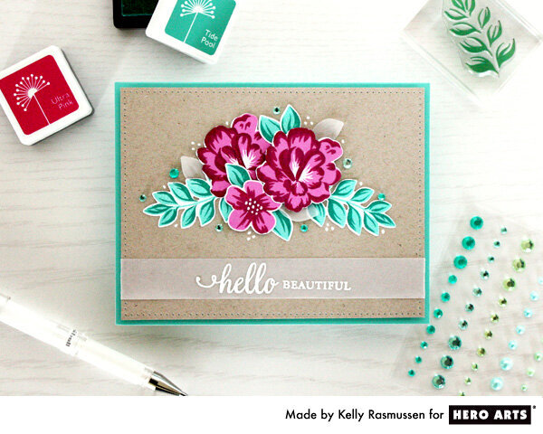 Hello Beautiful by Kelly Rasmussen for Hero Arts