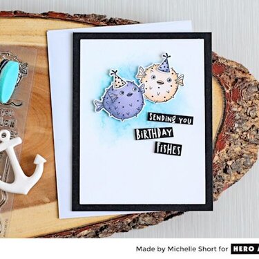 Sending You Birthday Fishes by Michelle Short for Hero Arts