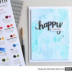 Happy Birthday and Hello Cards by Michelle Short for Hero Arts