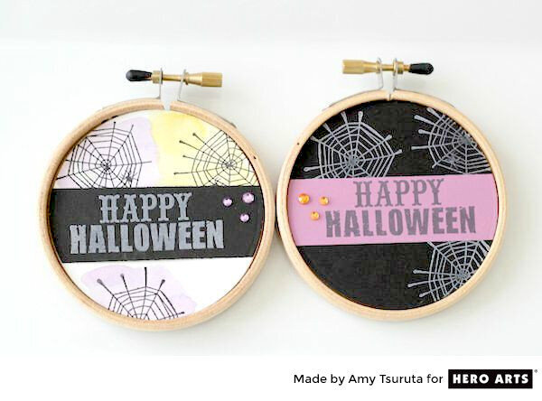 Halloween Hoops by Amy Tsuruta for Hero Arts