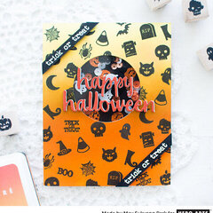 Spooky Halloween Shaker Card by May Sukyong