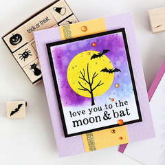 Love You to the Moon & Bat by Lisa Spangler for Hero Arts