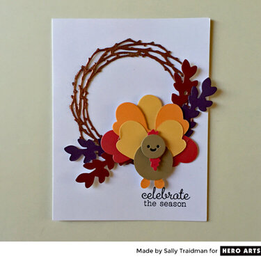 Thanksgiving Card by Sally Traidman