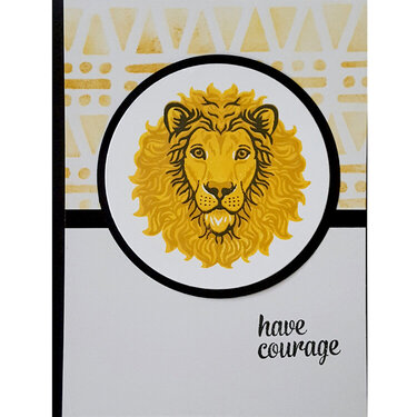 Have Courage Card - Masculine