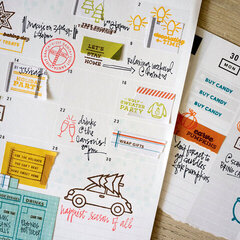 Planner Stamps by Kelly Purkey