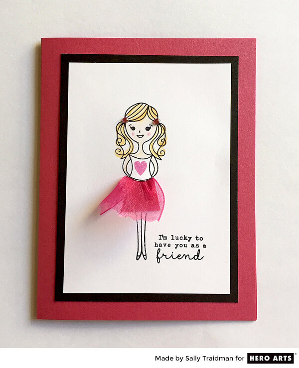 I&#039;m Lucky to Have You as a Friend by Sally traidman for Hero Arts