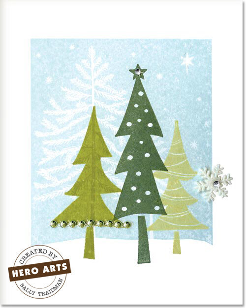 Three Trees by Sally Traidman for Hero Arts