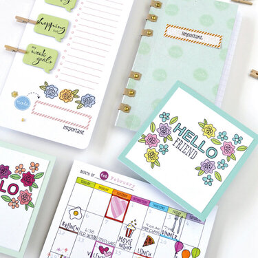 New Planner Products from Hero Arts