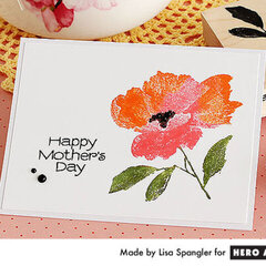 Happy Mother's Day Flower  By Lisa Spangler