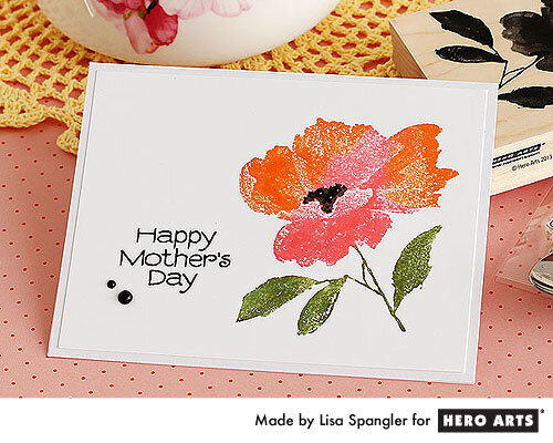 Happy Mother&#039;s Day Flower  By Lisa Spangler