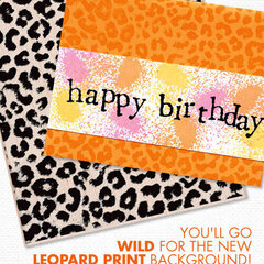 Bright and Wild Birthday  By Sally Traidman