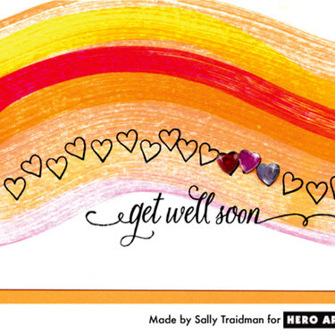 Swoosh and Daub  By Sally Traidman