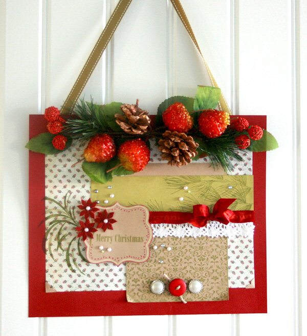 Holiday Door Sign By Kandis Smith